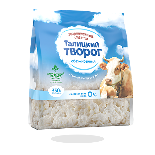 Творог Традиционный 0% Пакет