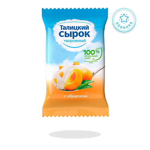 Сырок С абрикосом