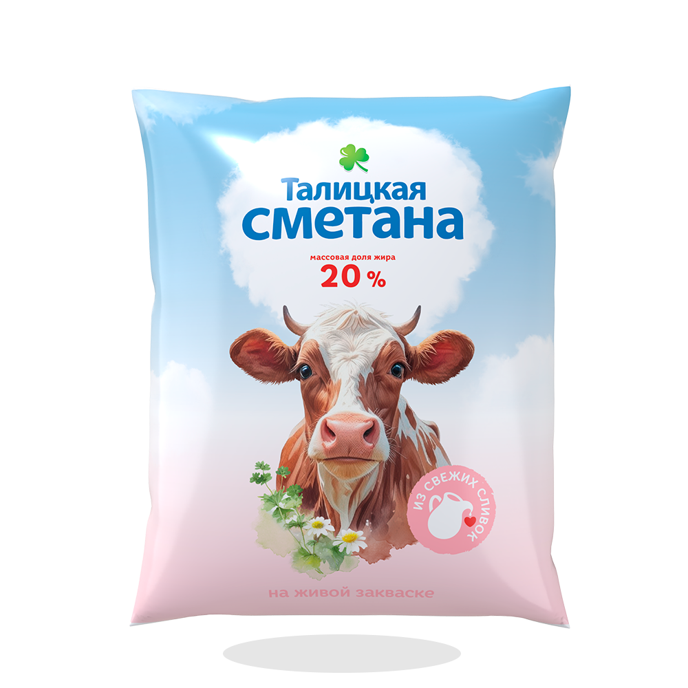 Сметана Традиционная 20%